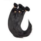 Straight Hair Straight Super Double Drawn Straight Human Peruvian Raw Virgin Cuticle Aligned Hair