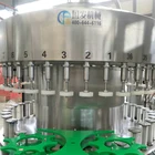 Water Filling Machine Siphonic Automatic Small Scale Bottle Mineral Water Juice Wine Filling Machine