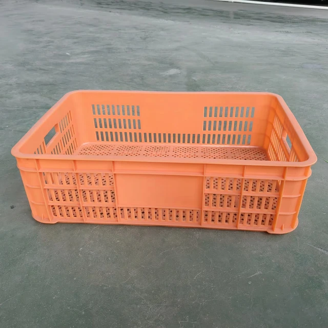 2024 New Storage Stackable crates plastic pp crates mould plastic crates for fruits and vegetables