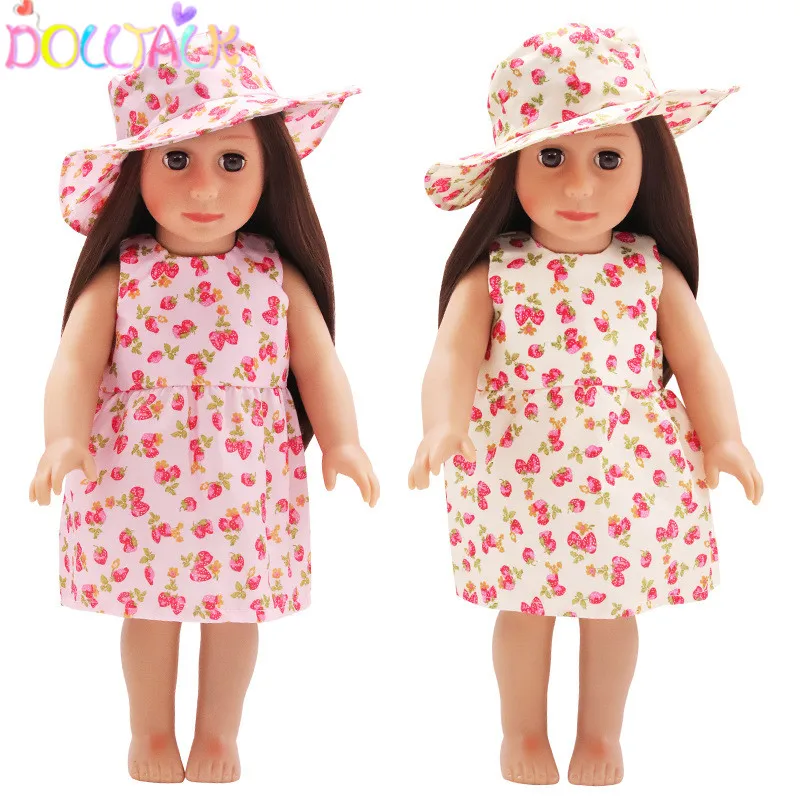 American Doll Dress 18'' Princess Girl Doll Handmade Gauze Mini Clothing 