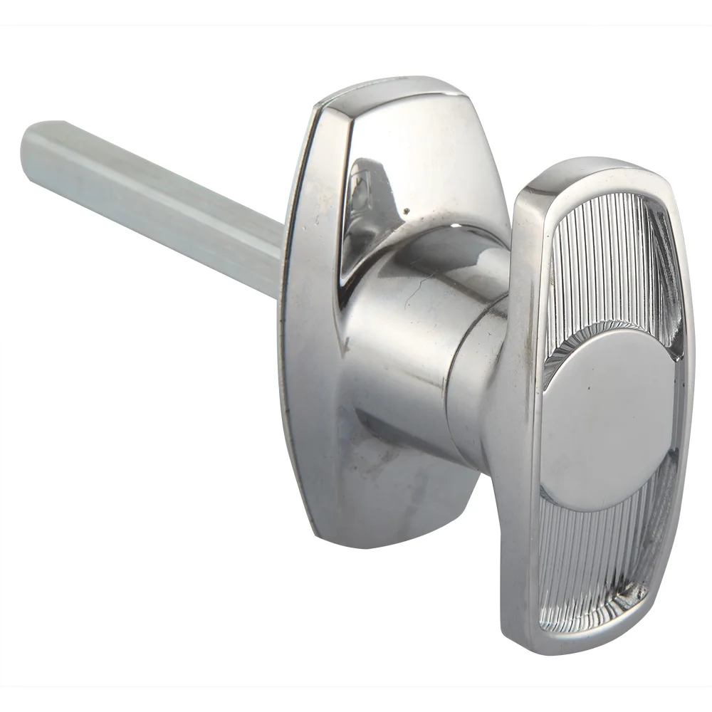 Zinc Alloy T-handle Lock for Garages Canopy Door Hardware in Zinc Alloy Packaged in Carton supplier