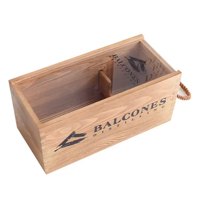 whisky single wooden wine box portable box gift box custom size