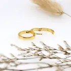 Gold Hoop Earrings Small Fashion Jewelry Gold Filled Hoop Earrings For Women