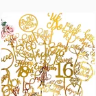 Wedding Decoration Happy Birthday Cake Toppers Various Wedding Party Home Decoration Accessories Supplies