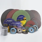 Abrasive Flap Wheel Blade Pad Diamond Grinding Polishing Cutting Paper Concrete Floor Grinder Non Woven Material Wheels Disc