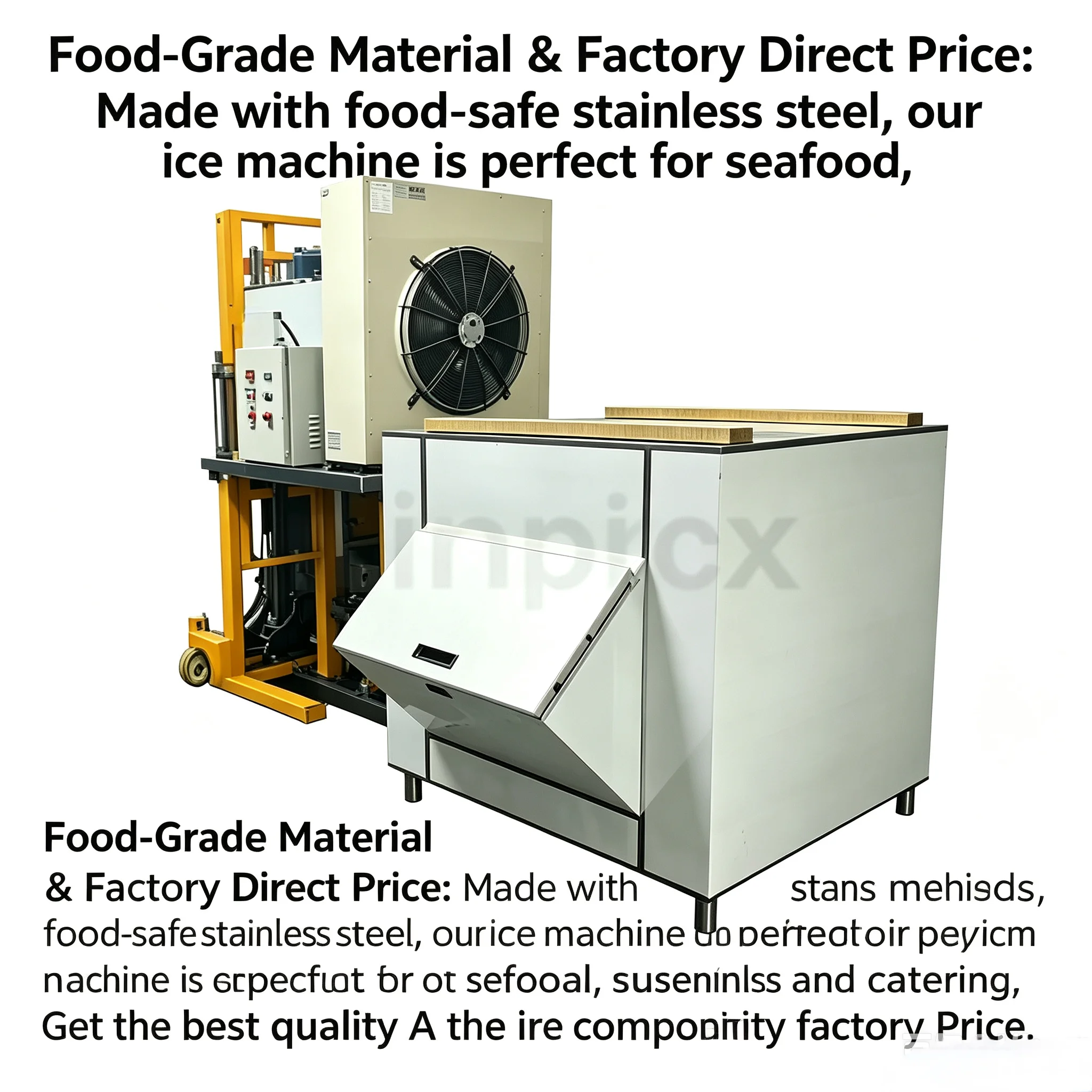 Ice Machine, EffIciency1-10Tons, 110 V, 3000kg - detail 18