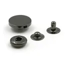Button Metal Button High Quality Garment Accessories Round 4 Part Custom Spring Metal Snap Button For Clothes