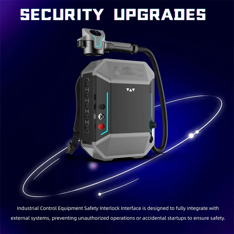 Pulse Fiber Laser Cleaning for Metal Surface Laser Cleaner Mini Pulsed Portable Laser Rust Remover Machine Price 50W 100W