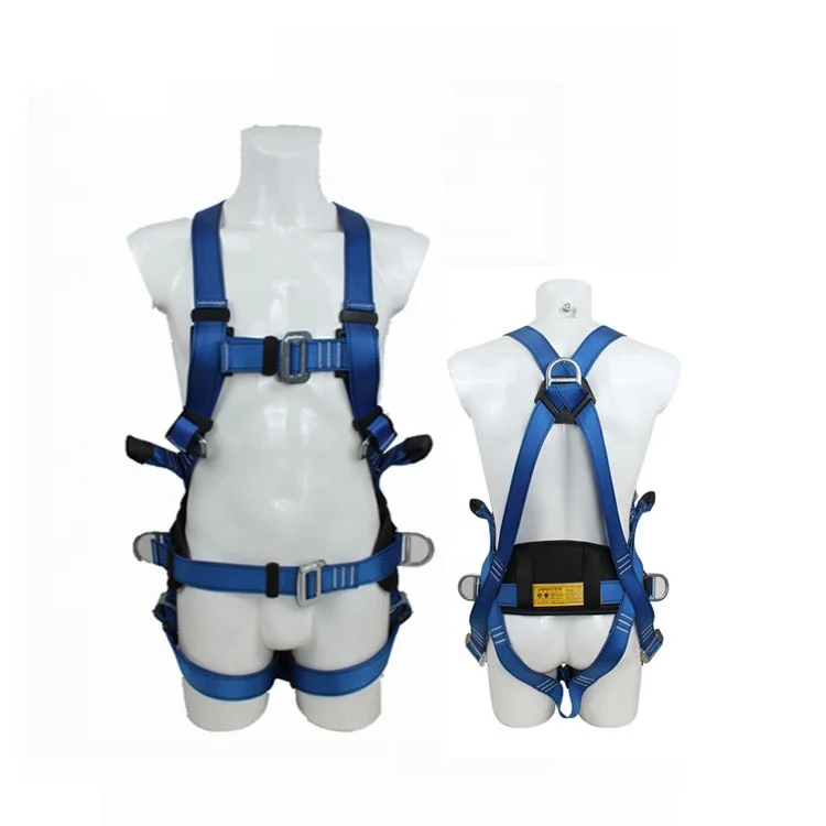 Pro Rock Climbing Safety Fall Arrest Protection Full Body Protection Harness 