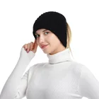 Soft Soft Warm Knitted Women Hats Caps Cute Cozy Chunky Winter Ladies Fitted Fashion Beanies For Boys Girls