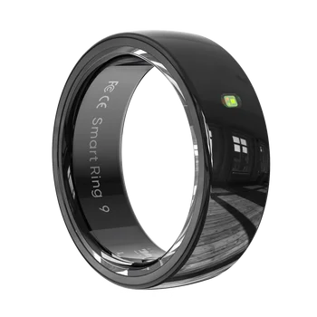 NFC Touch function hot selling health fitness IP68 customize factory temperature ceramic intelligent call reminder smart ring