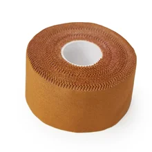 Zinc oxide glue sports tape more sticky brown color