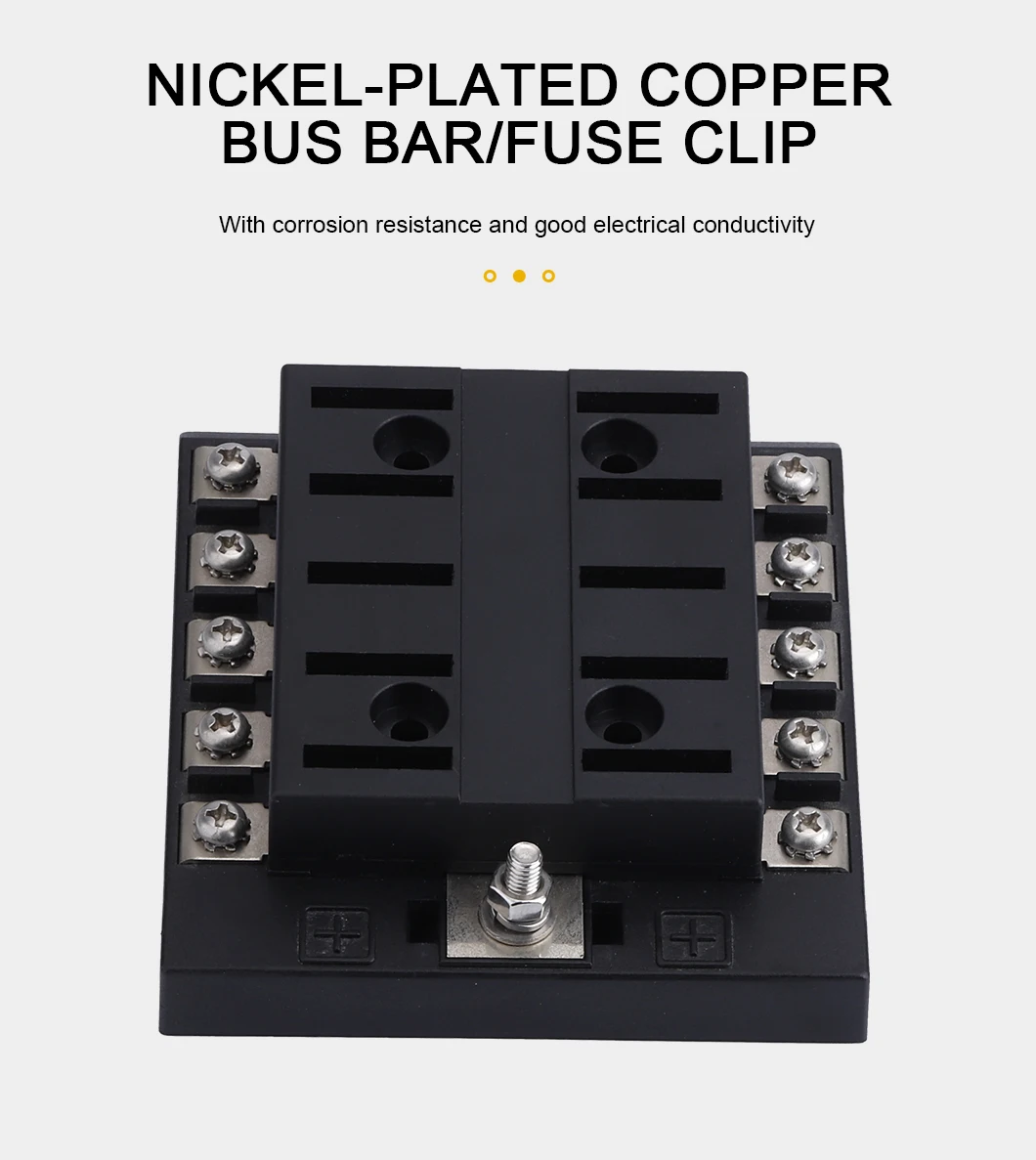 Blade Fuse Box With Led Fuses Block Holder Manufacturer Standard 6/8/10