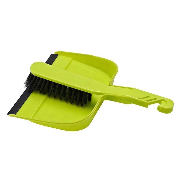 Customized small and lightweight broom set dustpan with brush