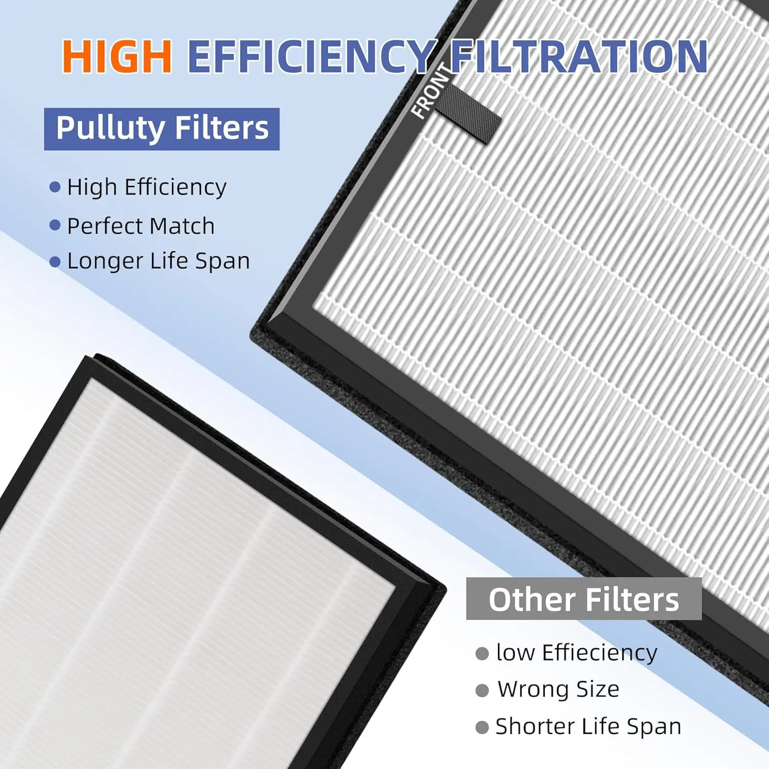 product air purifier household use eco friendly air filter oem air purifier h12 h13 h14 hepa filter high efficiency active carbon filter-5