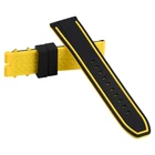 Watch Rubber Rubber Silicone Bands Rubber Band SHX 24mm Dual Color Soft Quartz Watch Elite Silicone Rubber Watch Band