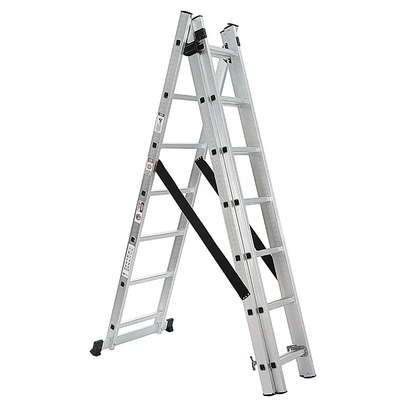 Wonder Empirisch Schuldig Deliladder 3x7 Combination Step Telescopic Folding Extension Aluminium  Ladder - Buy Combination Step Extension Ladder,Aluminium Ladder,Ladder  Product on Alibaba.com