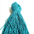 100 Survival Rope 100 Meter 4mm Custom Braided Polyester Rope Camping Survival Rope Paracord Rope