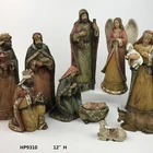 Holy Family Holy Family And 3 Kings Inspirational Religious Christmas Resin Nativity Scene Set