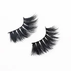 Natural Eyelash Extensions Hot Sale Hand Made 25MM Natural Long Real Mink Eyelash Extensions With Packaging