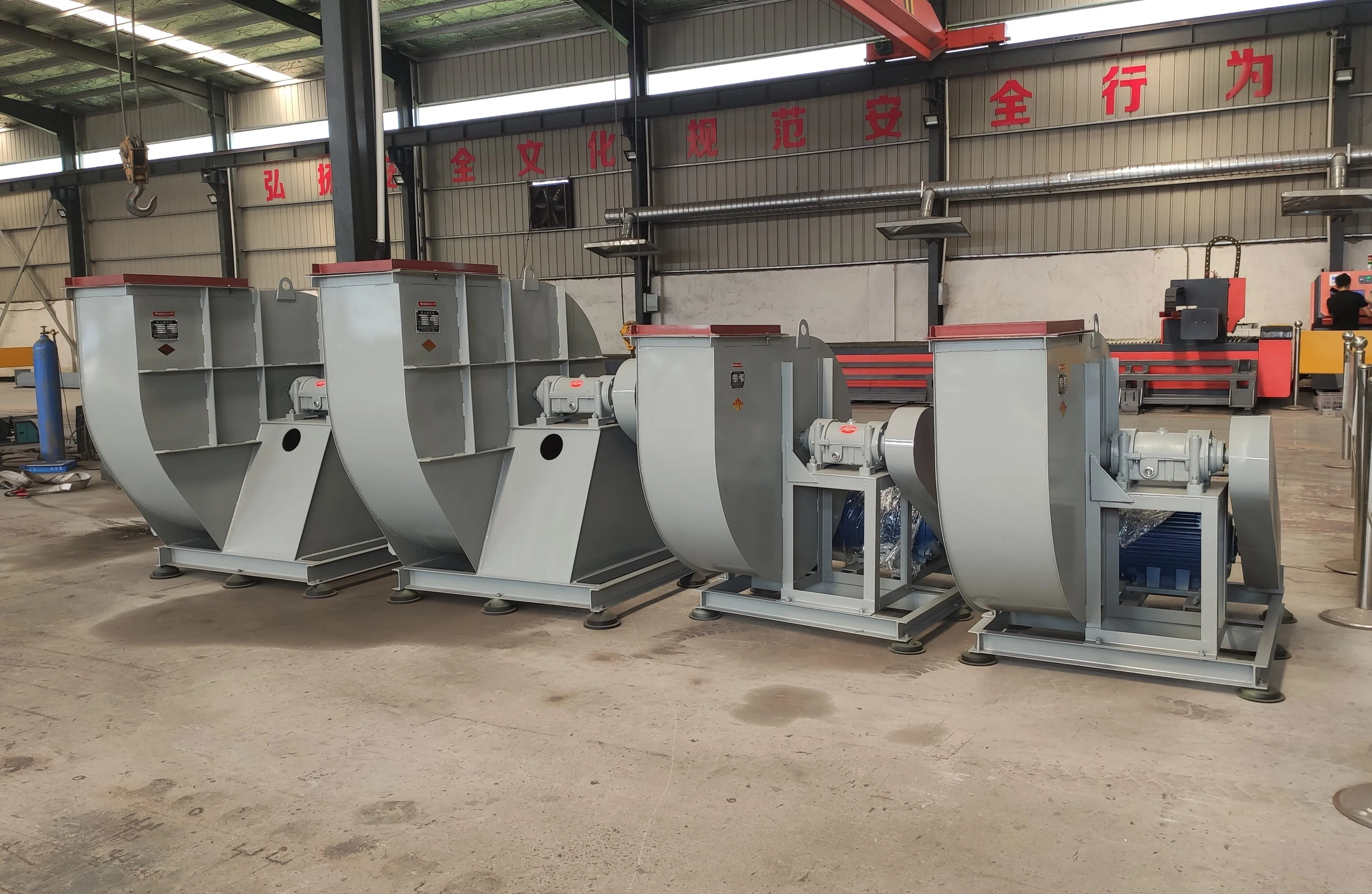 Voltage Industrial Radial Fan, 380V, Centrifugal, Steel - detail 10