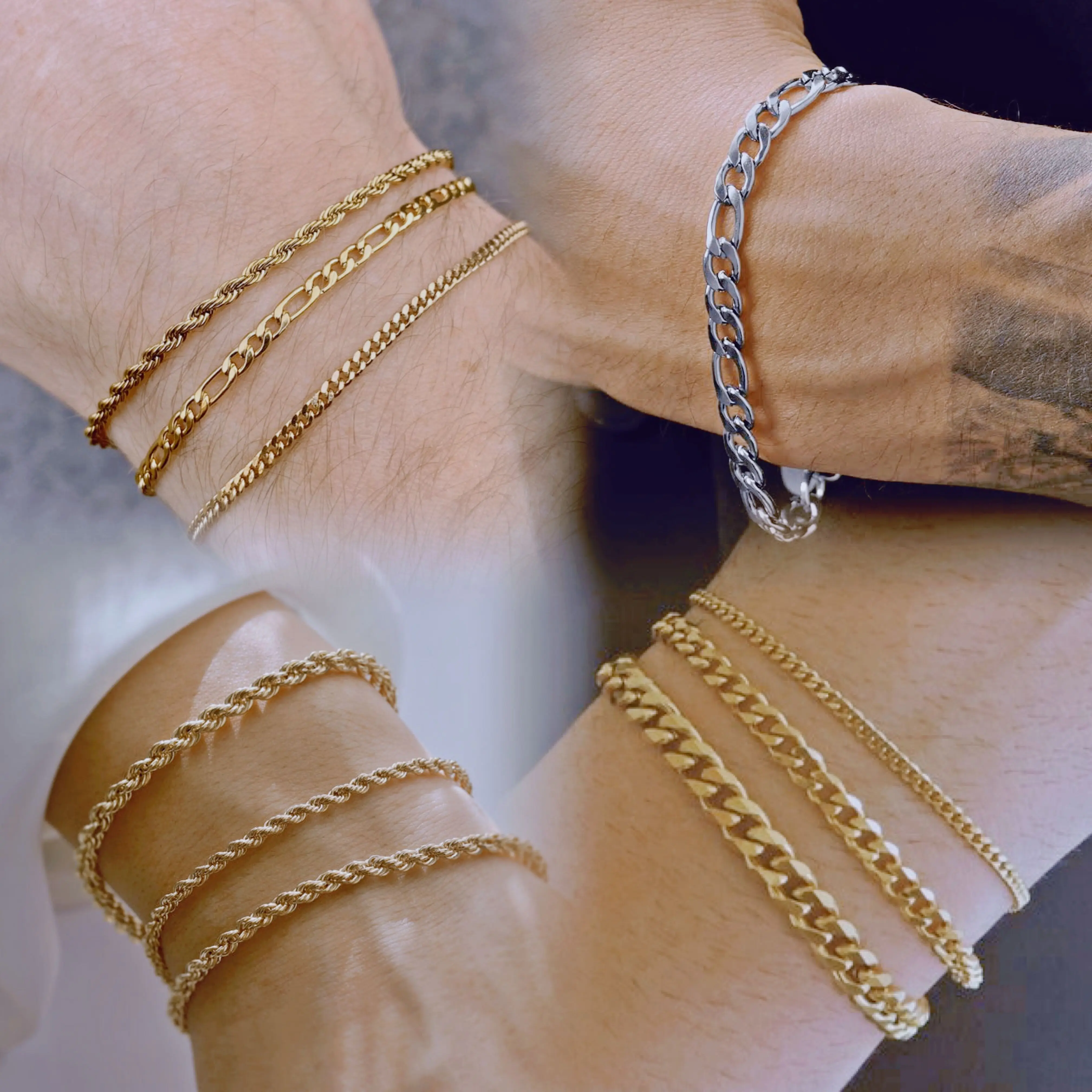 Waterproof 5mm Miami Cuban Link Mens 