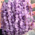 Wholesale Natural Irregular Rough Raw Purple Amethyst Beads Loose Gemstone Beads For Jewelry Making