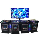 Game Fish Game Machine Table 4 Player With Tv Panda Kungfu Game Table Plug And Play With 11o Voltage