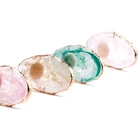 Nail Art Finger Resin Stone Color Nail Art Ring Palette Finger Ring Board Acrylic Nail Polish Display Board