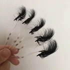 Eyelash 3d False Eyelashes Wholesale High Quality Clear Band 3D Mink Eyelash False Strip
