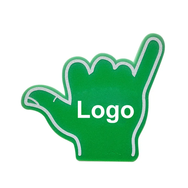 High Quality Factory Customize Imprint Big Sponge Cheering Foam Hand