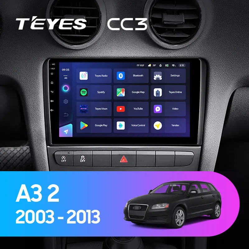 Teyes Cc3 For Audi A3 Ii 2 8p 2003 