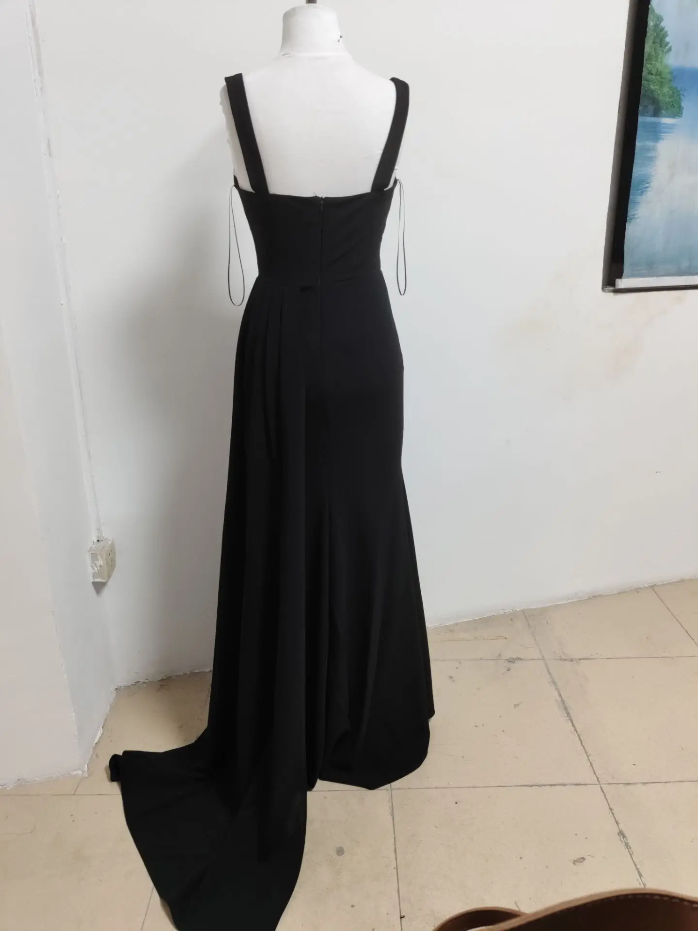 Elegant and Stylish New Women's Long Evening Dress Hip-Hugging and Slimming with Natural Waist for Parties H2d3533854481458c828caa593f1df149I