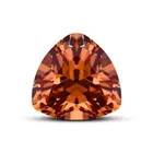 Loose Gemstones D-Champagne Loose Synthetic Gemstones Trillion Cut 3*3mm-18*18mm Cubic Zirconia Stones Factory Price