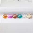 Jewelry Rings Rings MAXERY Trendy Jewelry 2021 Colorful Acrylic Rings Lovely Chunky Resin Rings