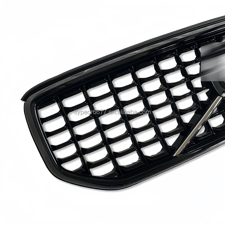 product tiypeor car upper bumper hood mesh grille for volov xc40 2023 rd 32291465 r design car front bumper mesh grille-3