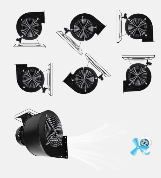 Centrifugal Fan, 150FLJ17/15, 240W, Copper - detail 8