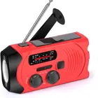Radio Fm Radio Solar Emergency Solar Hand Crank Led Flashlight Noaa Am Fm Weather Portable Radio