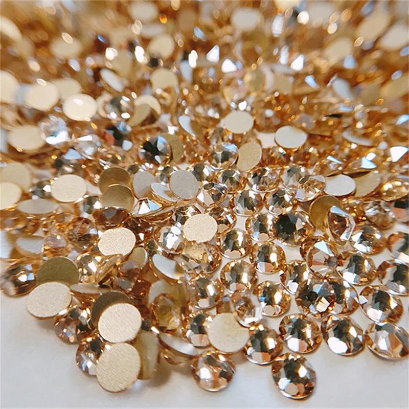 Brilliant Bling Crystal AB Flat Back Non HotFix Nail art Rhinestone SS12 austrian flat back rhinestone