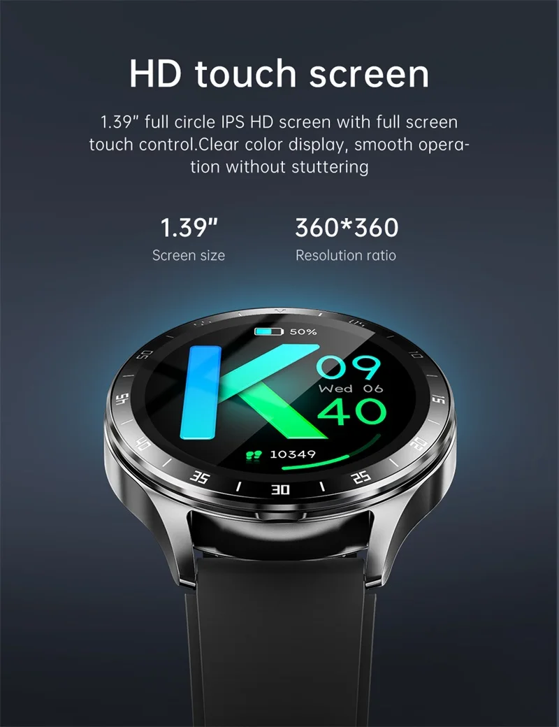 X10 2 in 1 Smart Watch with TWS Earbuds NFC IP67 Waterproof Fitness Tracker 1.39" HD Touchscreen Heart Rate SpO2 Monitor Sport Smartwatch for Men (12).jpg