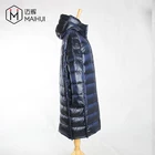 Long Coats Fashion Ladies Navy Duck Down Long Jackets Women Coats