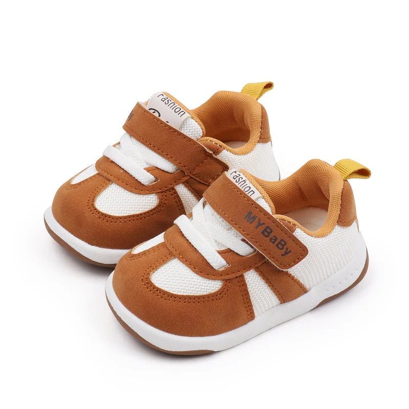 New Autumn Kids Non-slip Toddler Shoes Breathable Microfiber Children's Functional Shoes factory