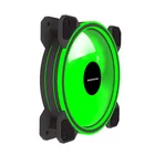 Pc Cooling 1.2w Factory Price Rgb Fan 120mm Double Rings Dc Brushless Fan Pc Computer Cooling Fan
