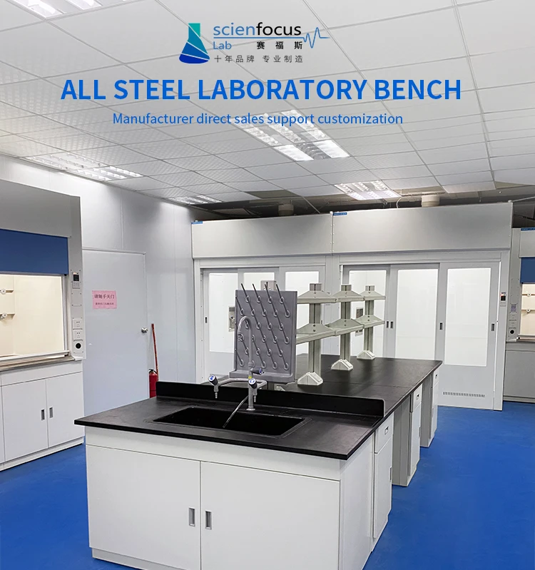 Biology Lab Equipment, Chemistry Laboratory Work Table Lab Work Bench Table/