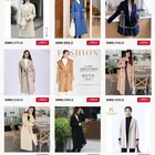 Women Womens Wear Women Women Double-Sided Solid Color Cashmere Coat Fashion Loose Woolen Trench Coat Womens Wear