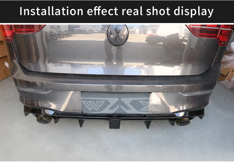 High Performance Universal Exhaust Muffler Gold Exhaust tips Auto Accessories Exhaust Tail Pipe