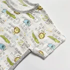 Baby Clothes Short Sleeve Infant Baby Rompers Breathable Bodysuit Snap Button Baby Clothes In Summer