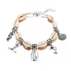 Anklet New Boho Style Beach Anklet Hand-Beaded Natural Shell Pendant Anklet Bohemian Anklet For Women