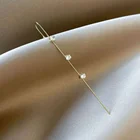 Earrings Girls Leaf Gold Rhinestone Long Ear Cuff Crawler Hook Earrings For Women Girls Valentine Accessories