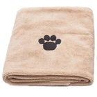 Microfibre Towel Dog Microfibre Pet Towel Absorbent Clean Towel Dog Cat Pet Bath Quilt Quick-Drying Towel